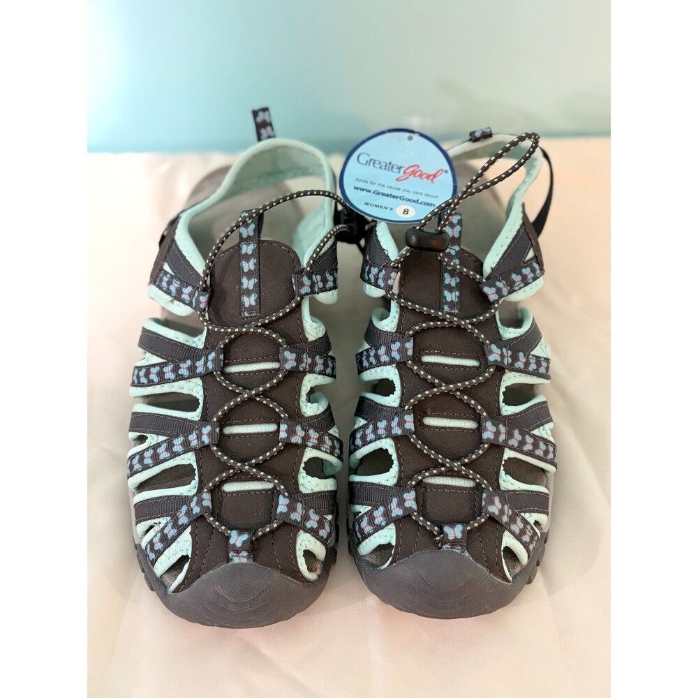 NWT Women’s sandals water and hiking by Greater Good size 8